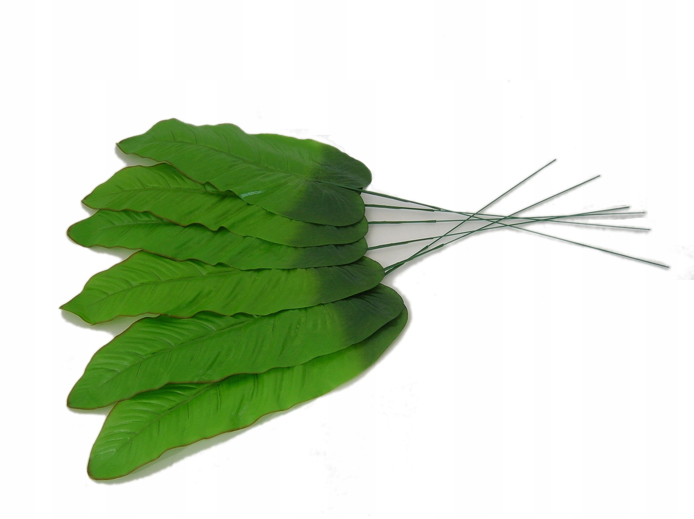 

Sztuczne Rośliny Liść Bananowca Zielony 6 Sztuk