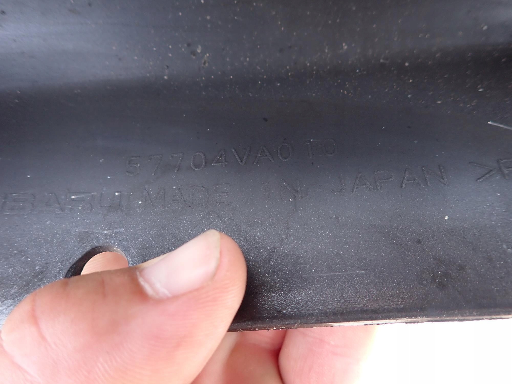 SUBARU LEVORG 14-17 bumper front front washer