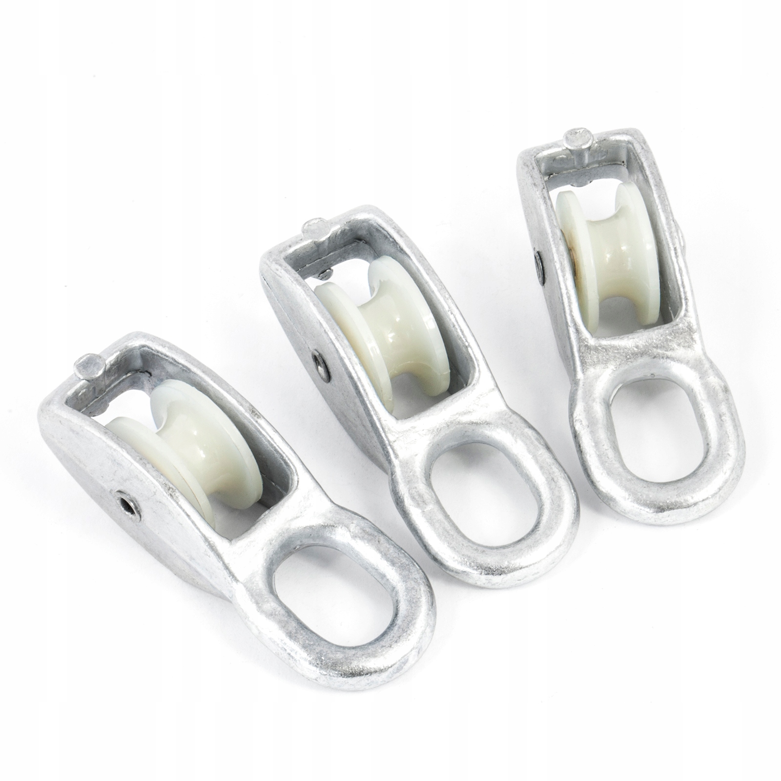 Bloczek Budowlany Pojedynczy Ocynk Ocynkowany 330kg Do Lin Typ bloczków pojedynczy