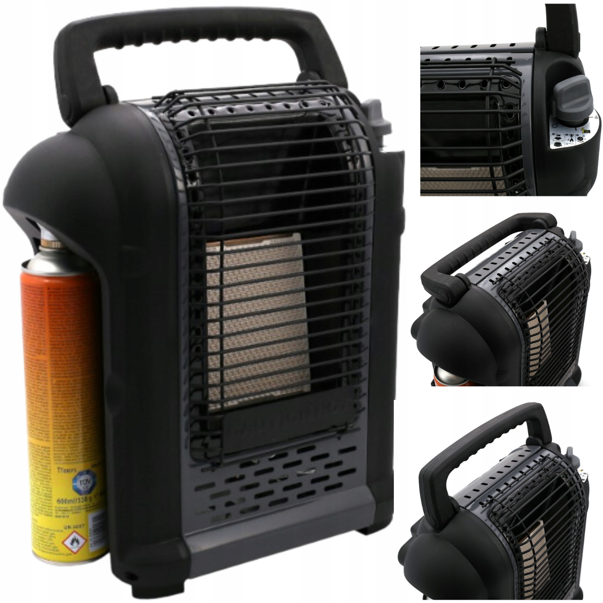 Plynová Pec Ohrievač Na Plyn Slnko Palnik Slnko Žiarič Piezo 2kW