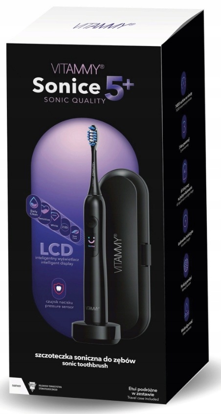 Soniczna Szczoteczka Vitammy Sonice 5+