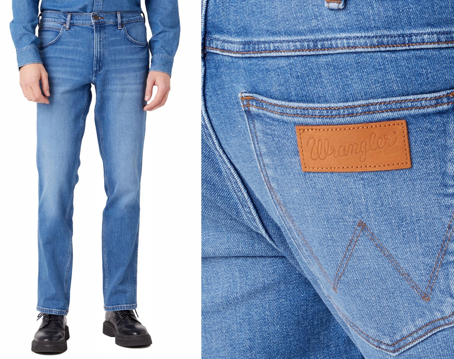 Wrangler Kalhoty Jeans Greensboro 803 New Favorite w46 l32