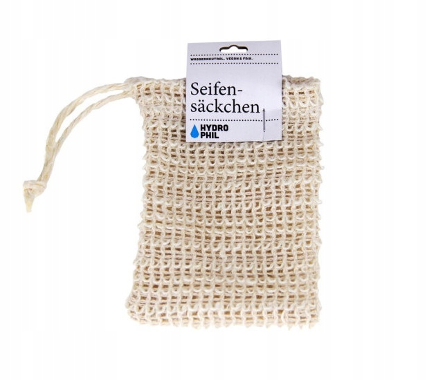 HYDROPHIL myjka woreczek sizalowy na MYDŁO