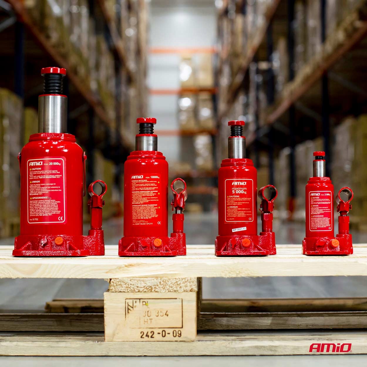 Podnośnik hydrauliczny słupkowy 20T Maksymalna wysokość podnoszenia 440 mm