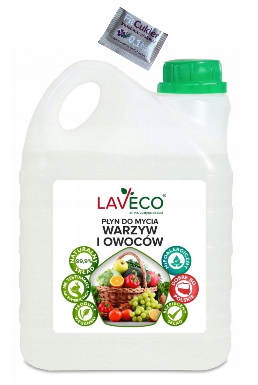 

Laveco Naturalny Płyn Do Mycia Warzyw I Owoców 2L