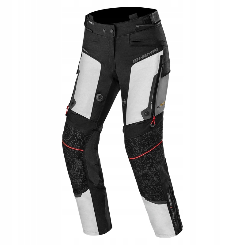 Dámske motocyklové nohavice Shima Tracker Lady Light Grey sivá Darčeky