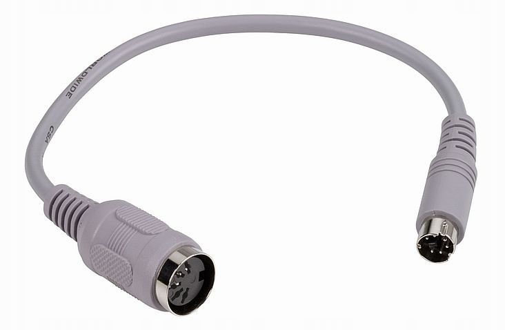 

Adapter PS/2 6-pin wtyk Din 5-pin gniazdo Thomson