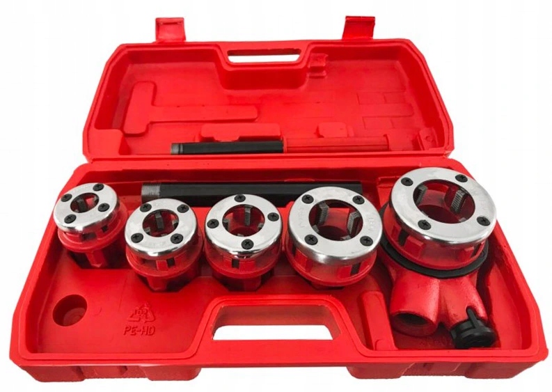 Verke Verke Ruční závitnice na trubky, sada 5 ks, 3/8-1 1/4" Deget V07513