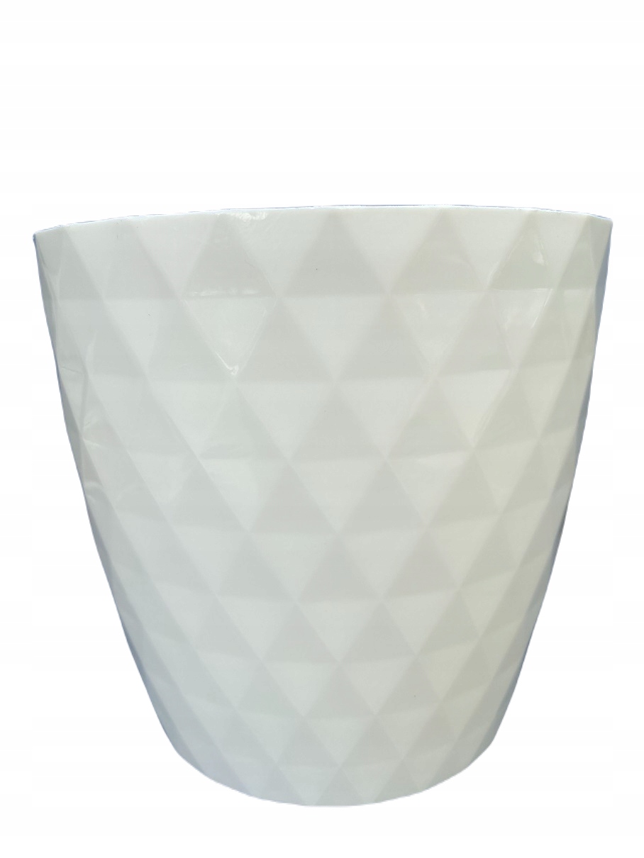 

Osłonka doniczka donica 16cm Kremowa Ecru Cristal