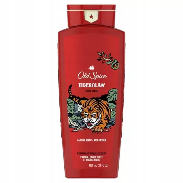 sprchový gel na tělo pro muže Old Spice Tigerglaw 621 ml