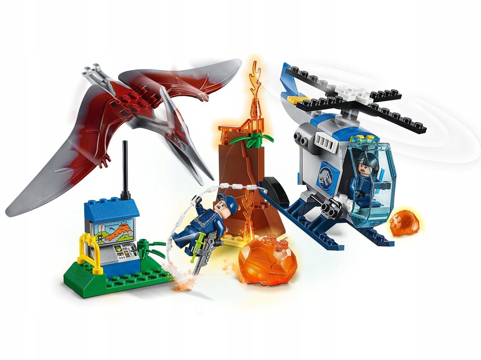LEGO Juniors 10756 - Jurassic World: Ucieczka przed pteranodonem FV Numer produktu 10756