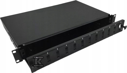 Přepínač Fo 12XSC DX 19" 1U Výsuvný