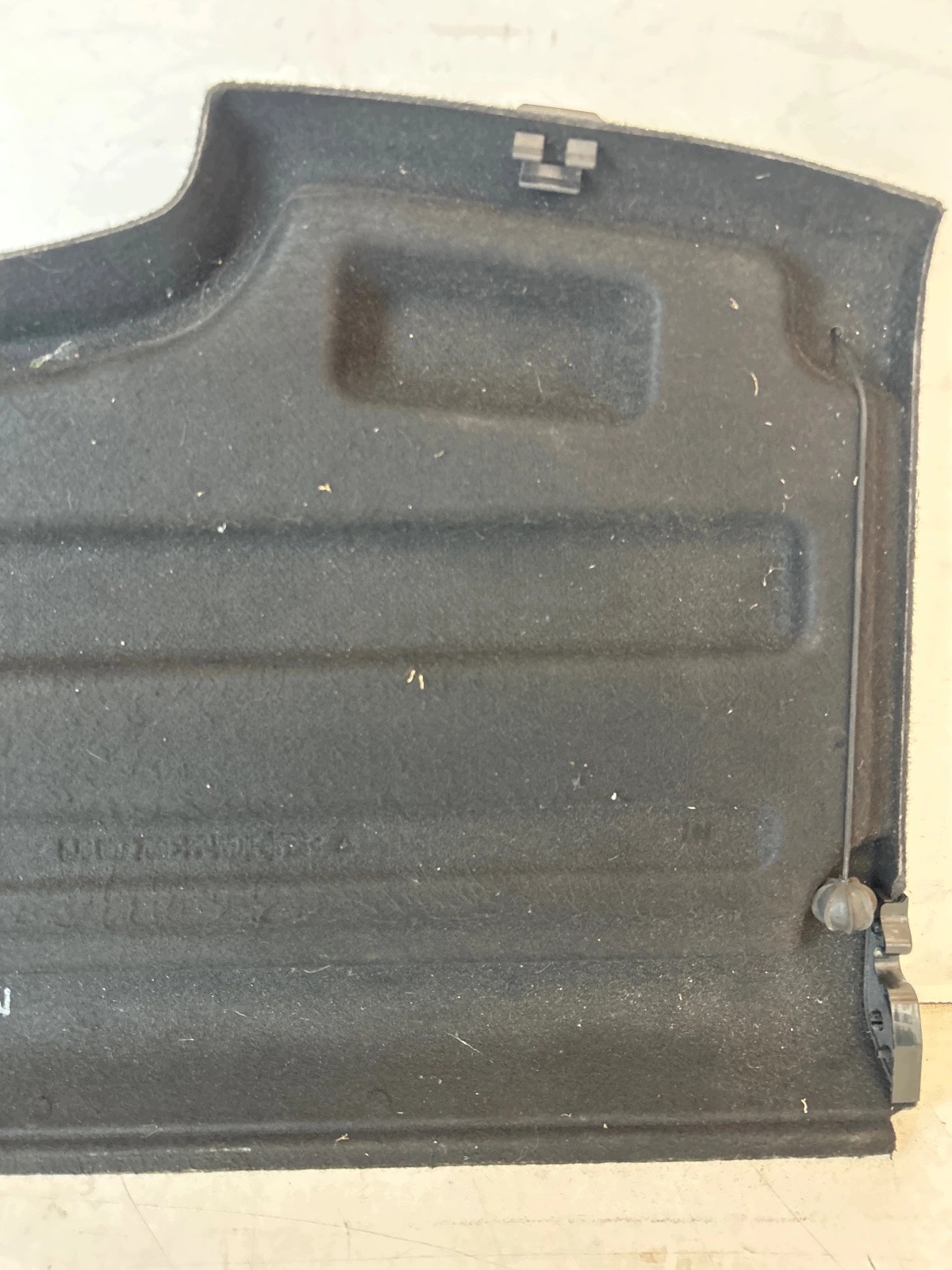 plato boot rear part Skoda Fabia II Lift 5D