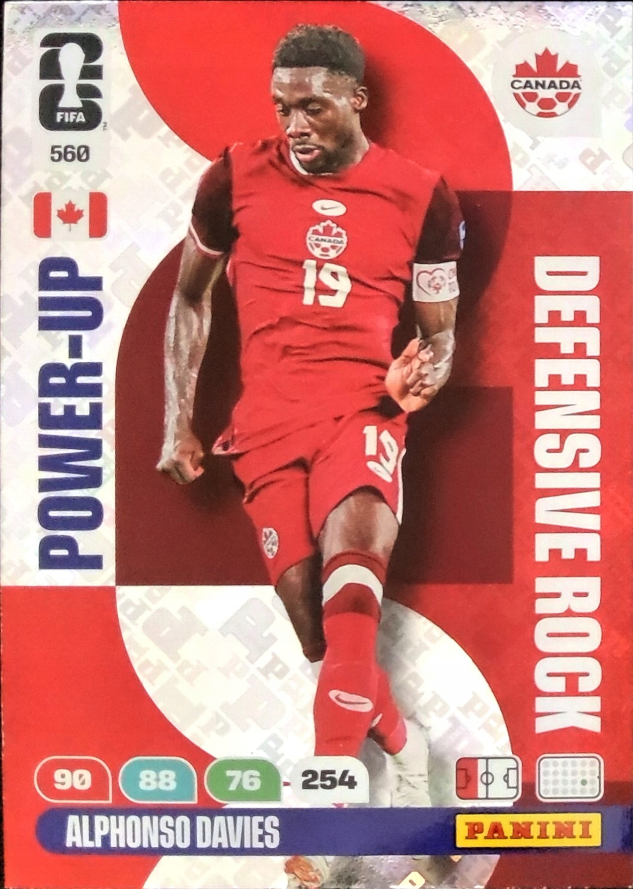 Panini World Cup 2026 Defensive Rock 560 Alphonso Davies Kanada