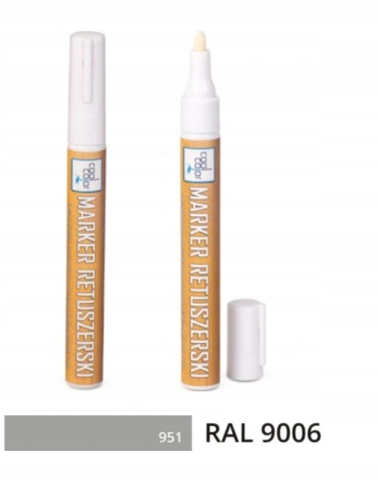

Marker zaprawkowy do mebli 10ml Ral 9006 951