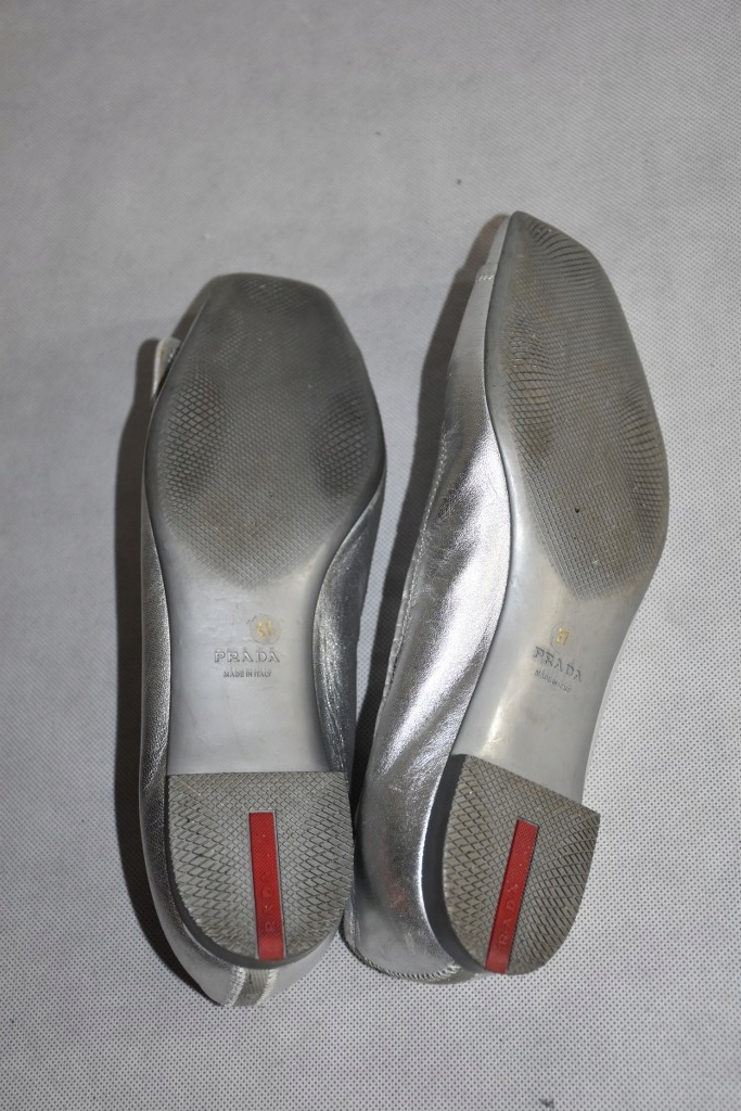 Prada balerinki damskie ballet flats 37 Długość wkładki 23.5 cm