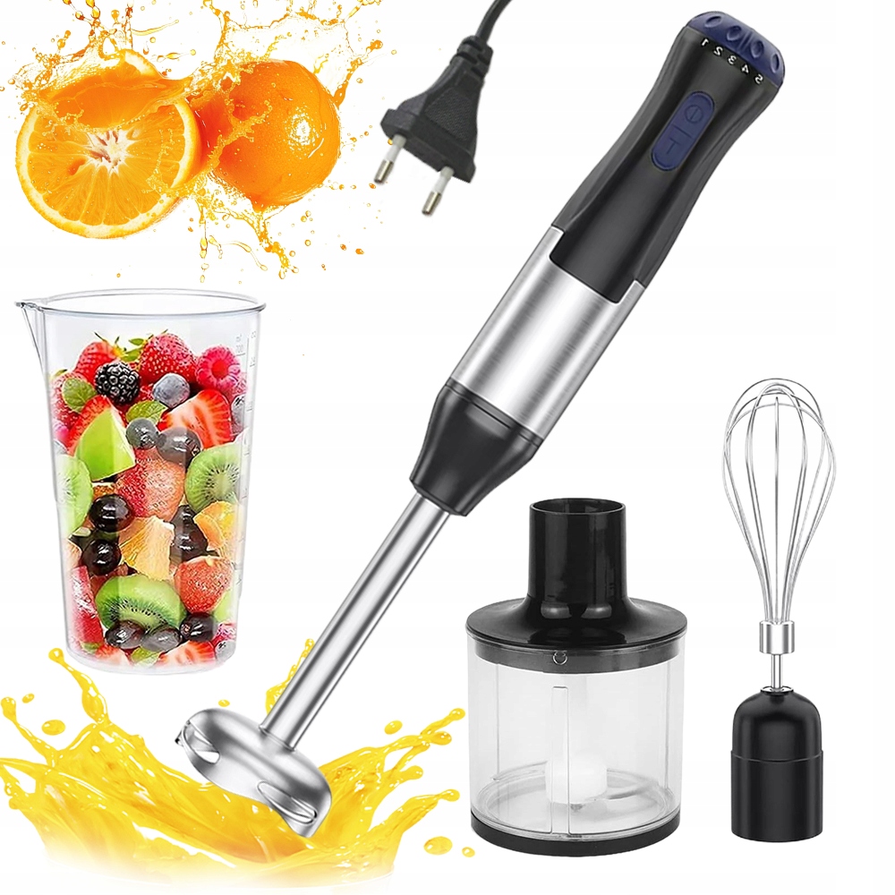Profesionální Ruční Mixér 1000 W Pro Koktejly S Šlehací Metlou A Stabilním Provozem