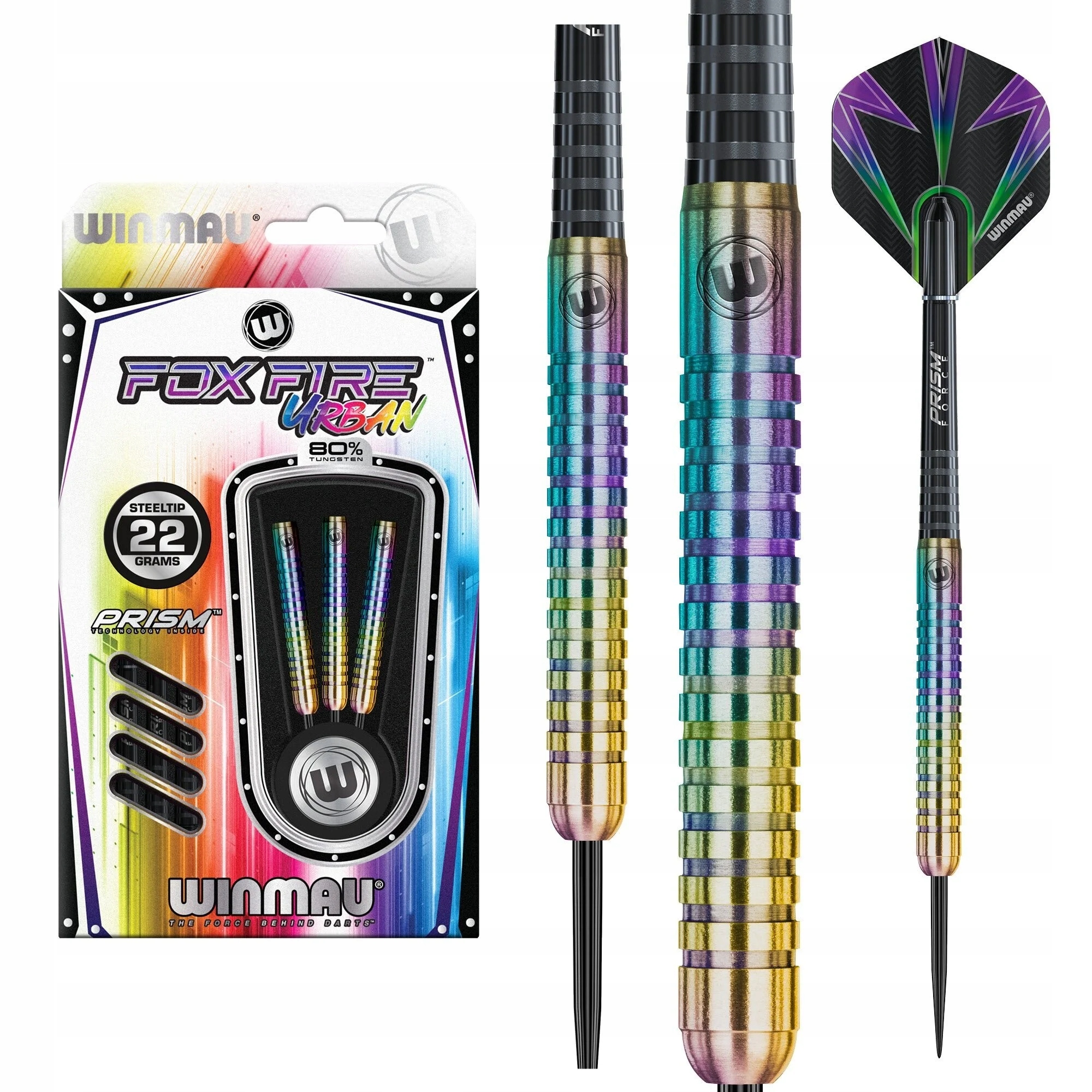 Lotki Rzutki Dart Winmau Foxfire 22G 80% Wolfram