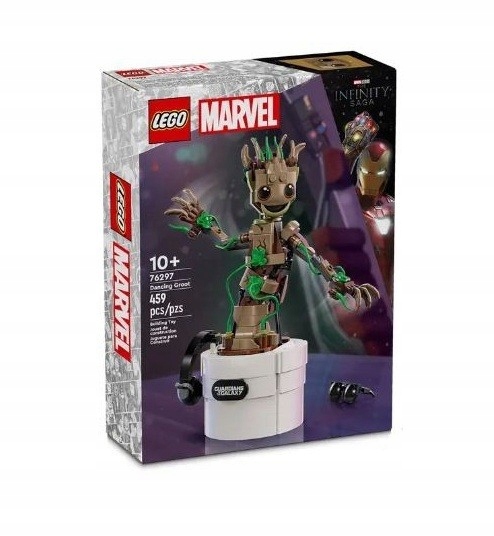 Lego Stavebnice Marvel Heroes 76297 Tančící Groot