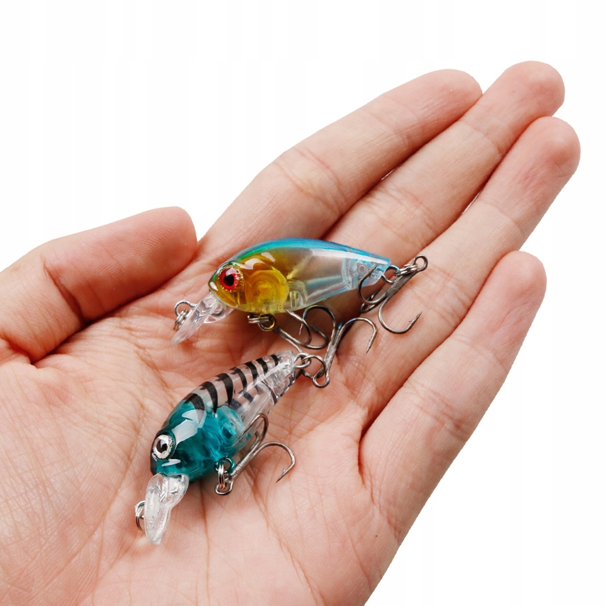 Woblery Twitch Zestaw Pstrągowy Boleniowy - Przynęty Spinningowe Wędkarskie Marka inna