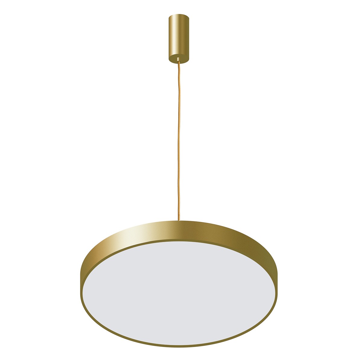 Orbital, Moderná, okrúhla, zlatá závesná lampa, Led, 30W, 1800LM, 3000K