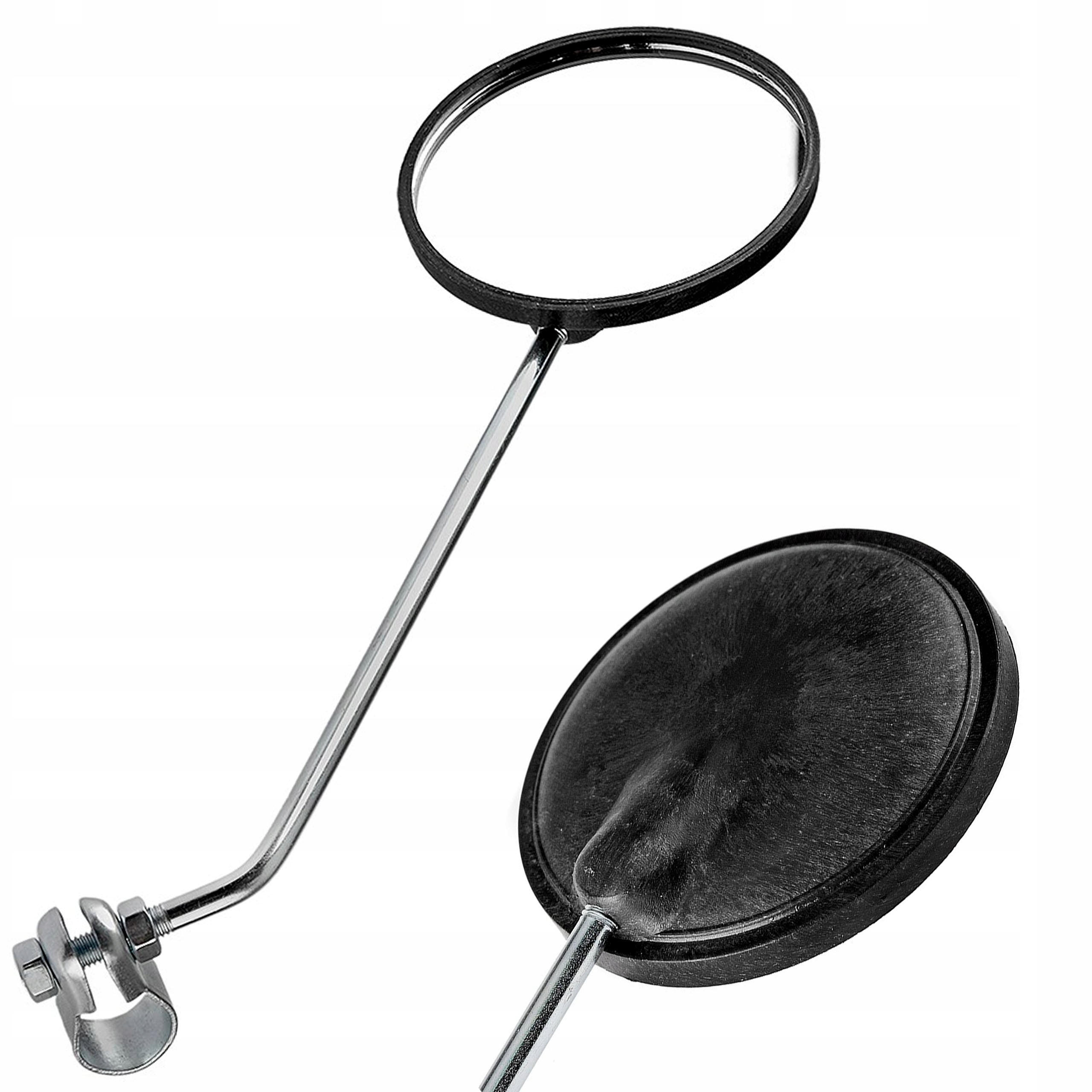 

Lusterko rowerowe okrągłe plastikowe 110 mm