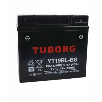 

Akumulator Tuborg YT19BL-BS 18Ah 275A 51913 Bmw