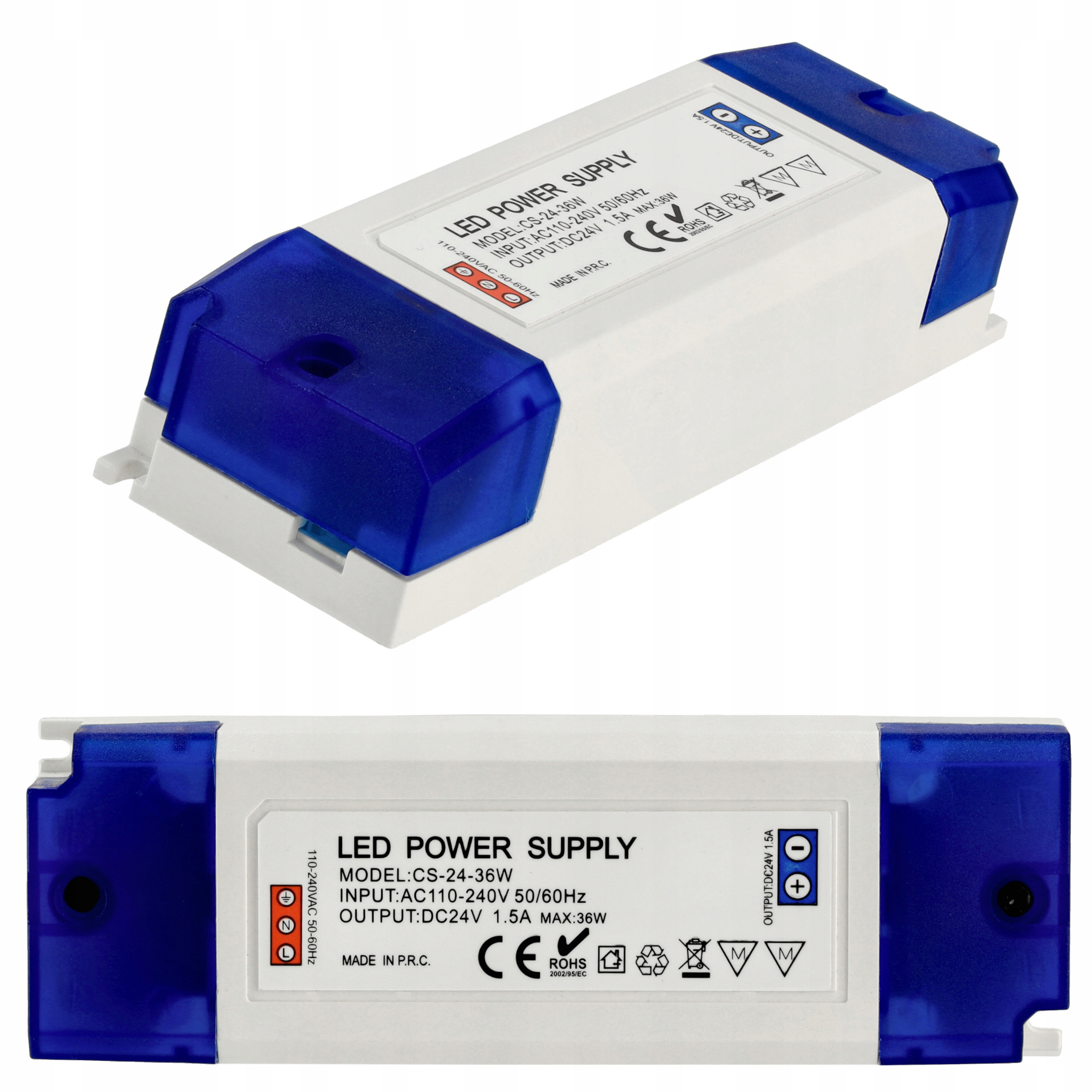 

Zasilacz Led meblowy 1,5A 36W IP20 24V
