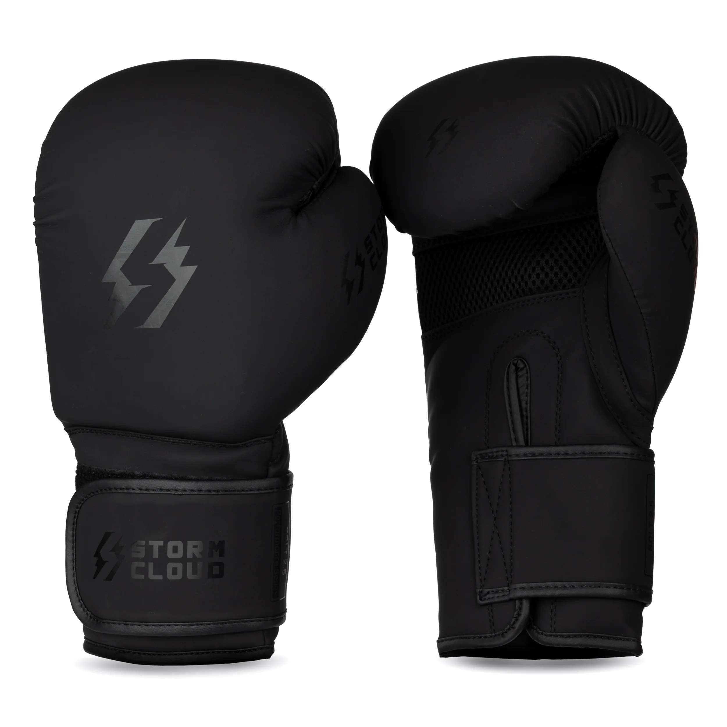 StormCloud Rękawice Bokserskie Bolt 2.5 Czarne/Czarne 14 oz