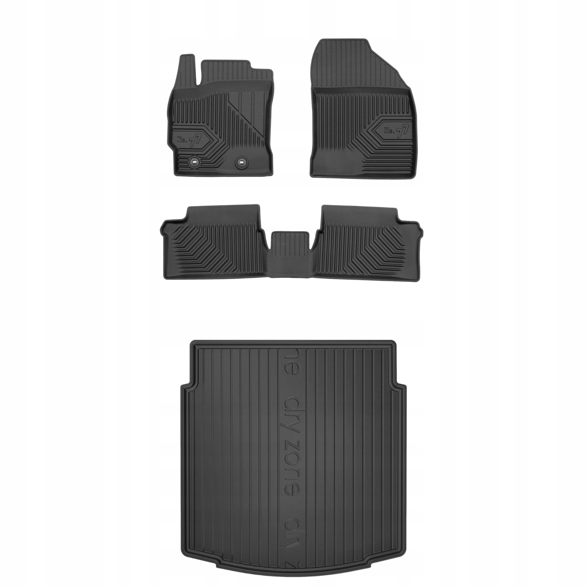 Sada gumových kobercov a rohoží pre Toyota Auris II