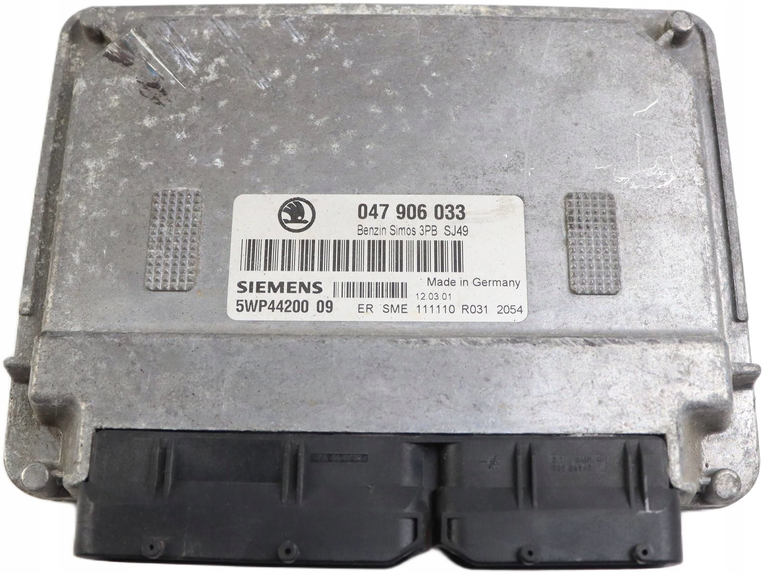 SKODA FABIA e modulo Centralina Motore ECU 1.4 MPI 047906033