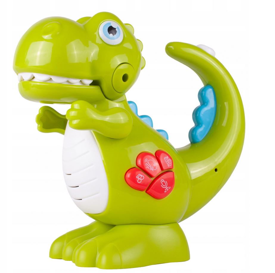 

Robot Dinozaur Interaktywny Muzyka Led Nagrywanie
