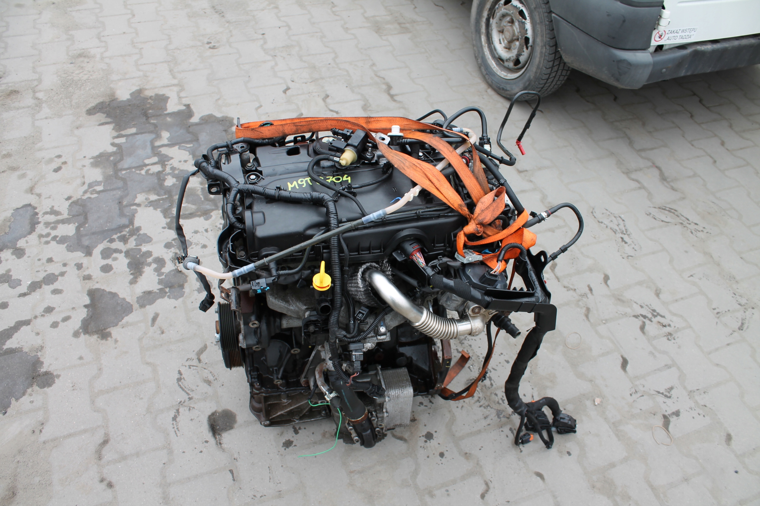 engine complete OPEL RENAULT M9TC704 BITURBO 120 TYSKM