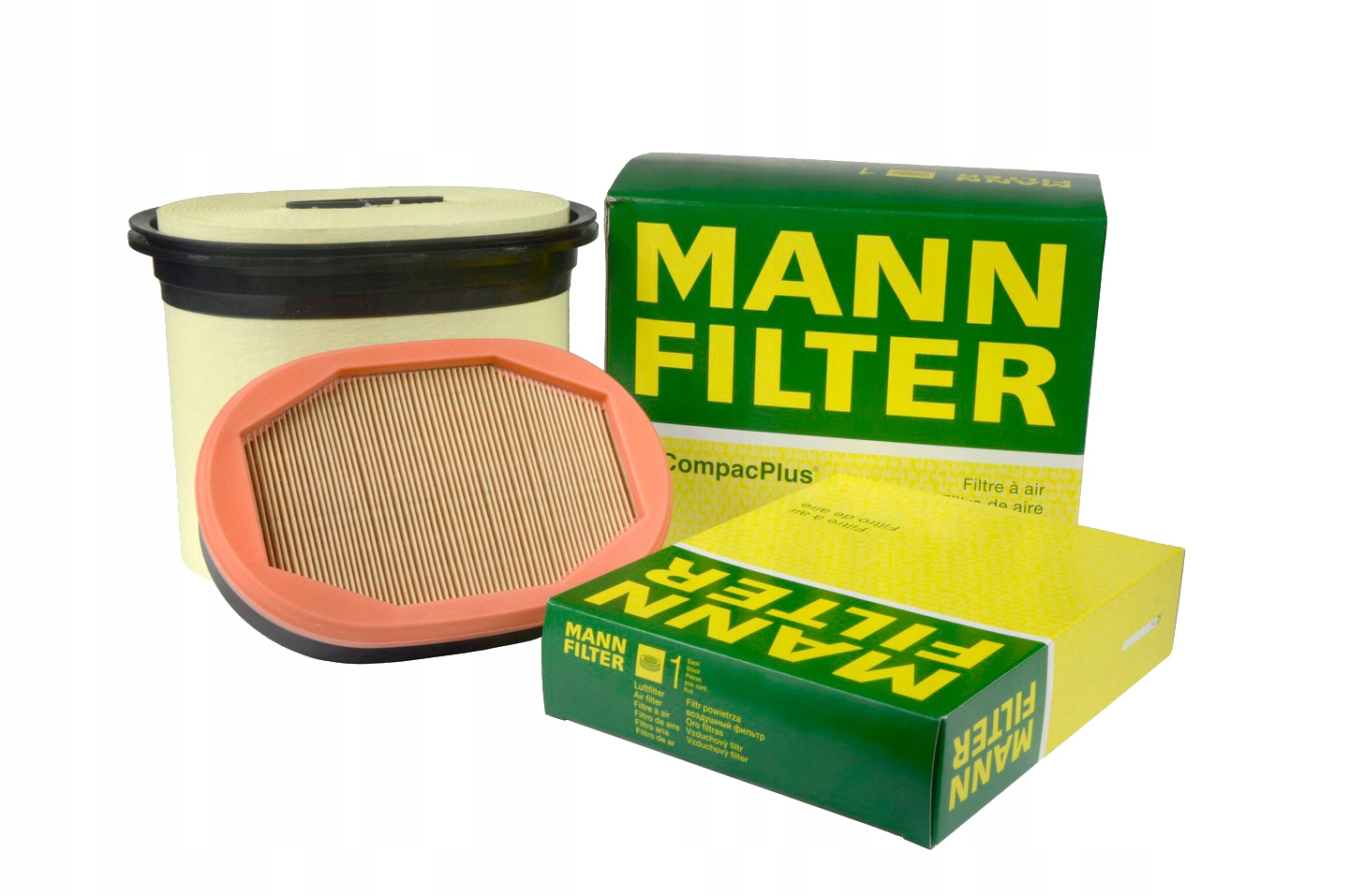FILTR FILTRY POWIETRZA CAT 428 432 E MANN FILTER