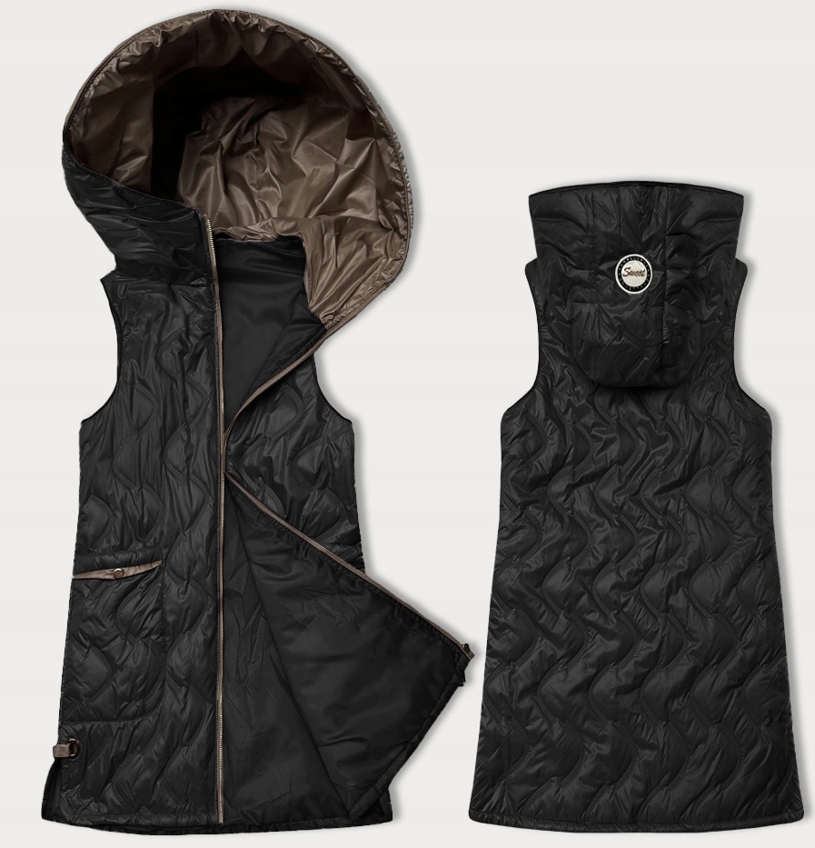 Vesta S Kapucí B8348 Černá 50