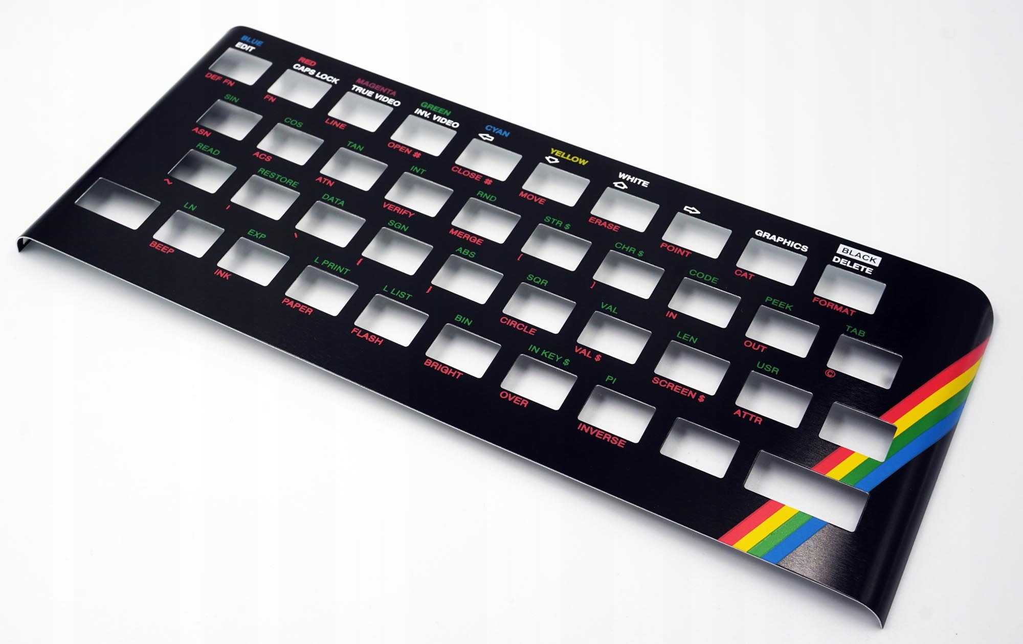 Zx Spectrum 16K 48K – kryt klávesnice Faceplate – Vysoká Kvalita