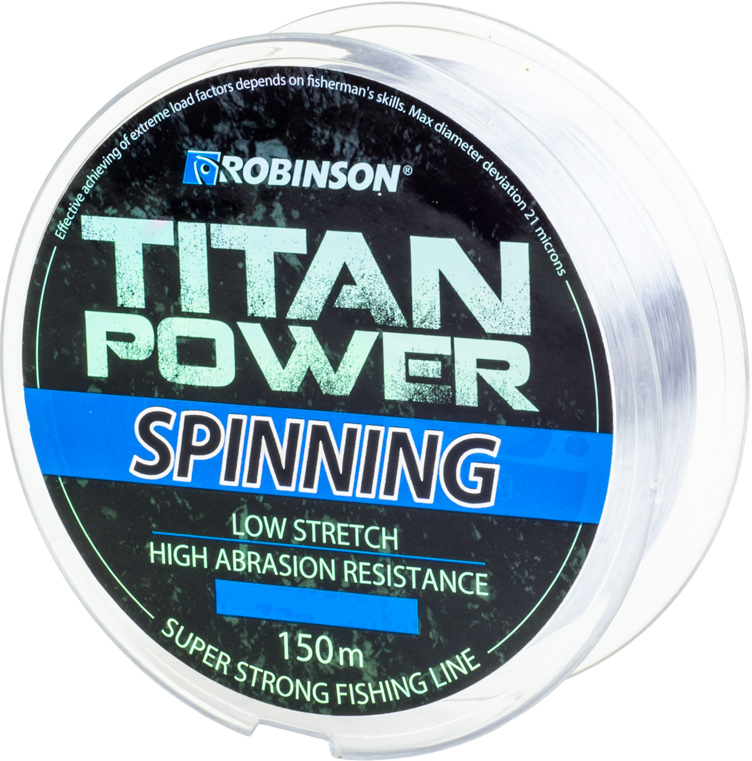 Żyłka Robinson Titan Power Spinning 150m 0.235mm Jasnoniebieska