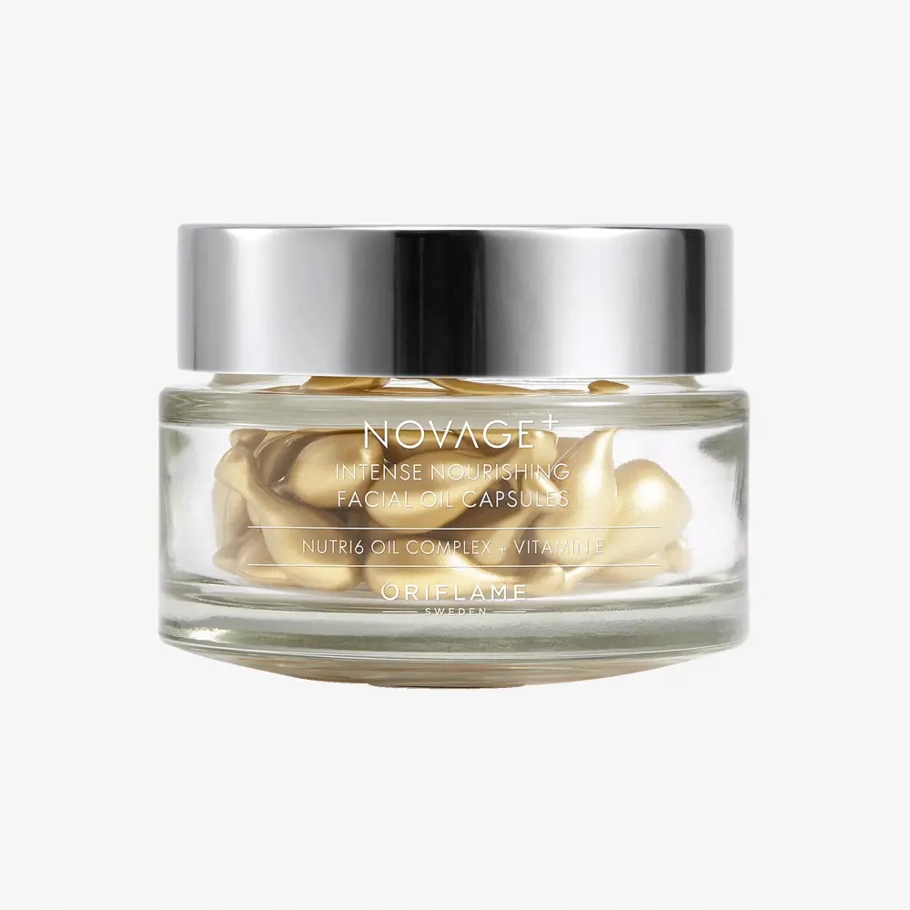 Oriflame Intinivně Vyživující Kapsle Na Obličej Novage+
