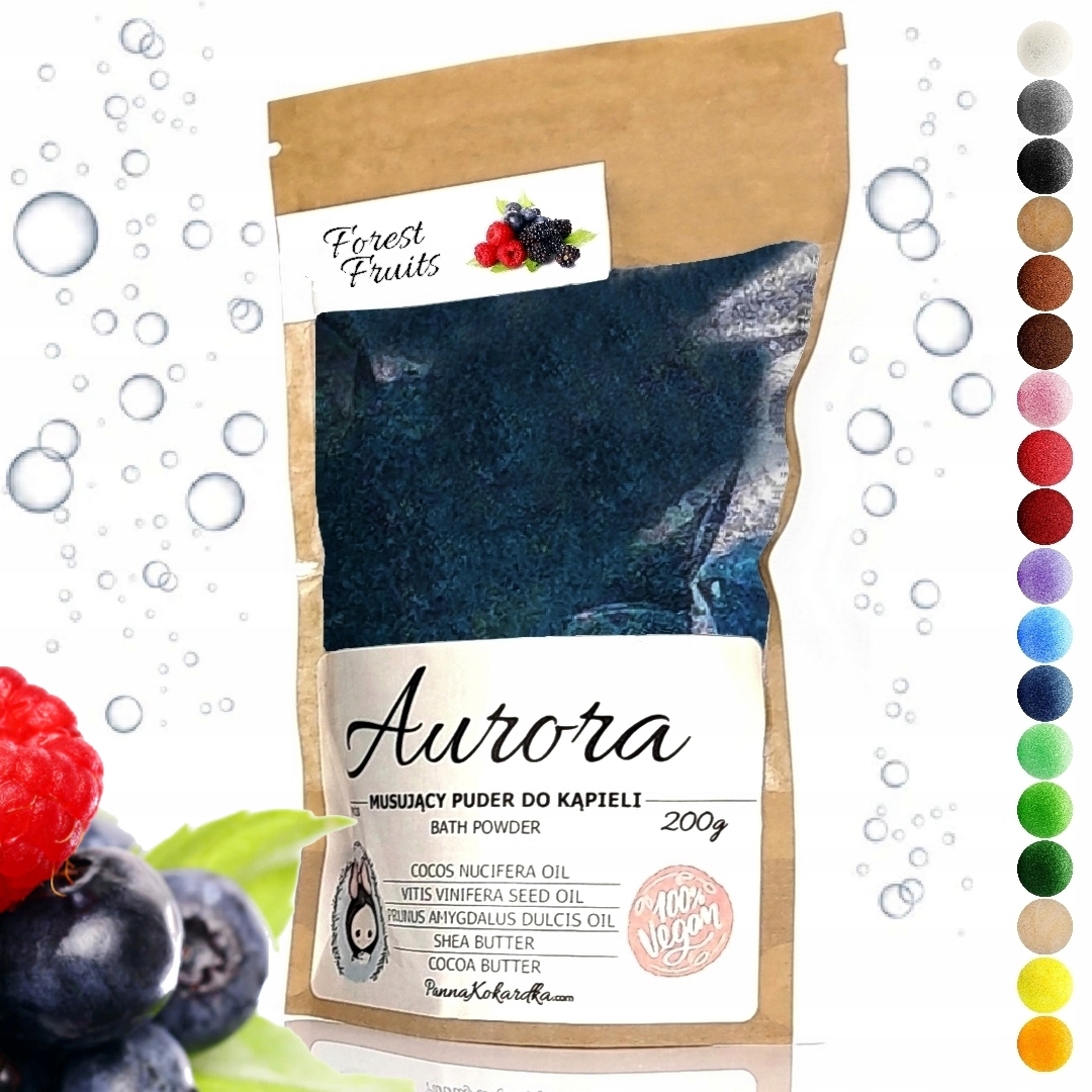 

PK10L Kąpiel Owocowa Owoce Leśne sól Puder spa