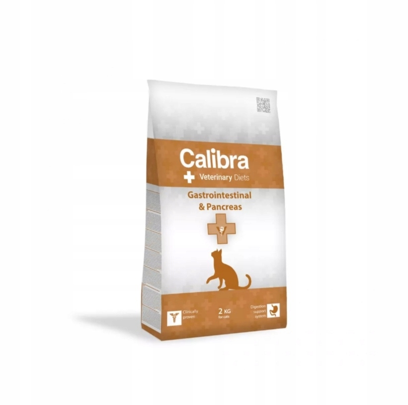 Levně Calibra Calibra Veterinary Diets Cat Gastro/Pancreas 2 kg