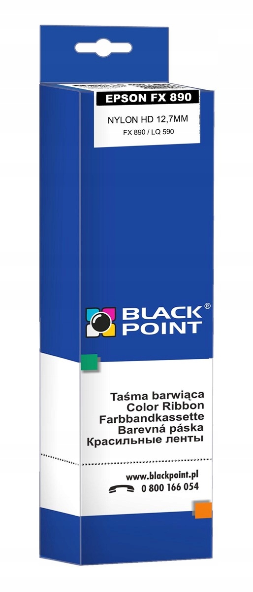 Черная точечная красящая лента KBPE890 для Epson Black