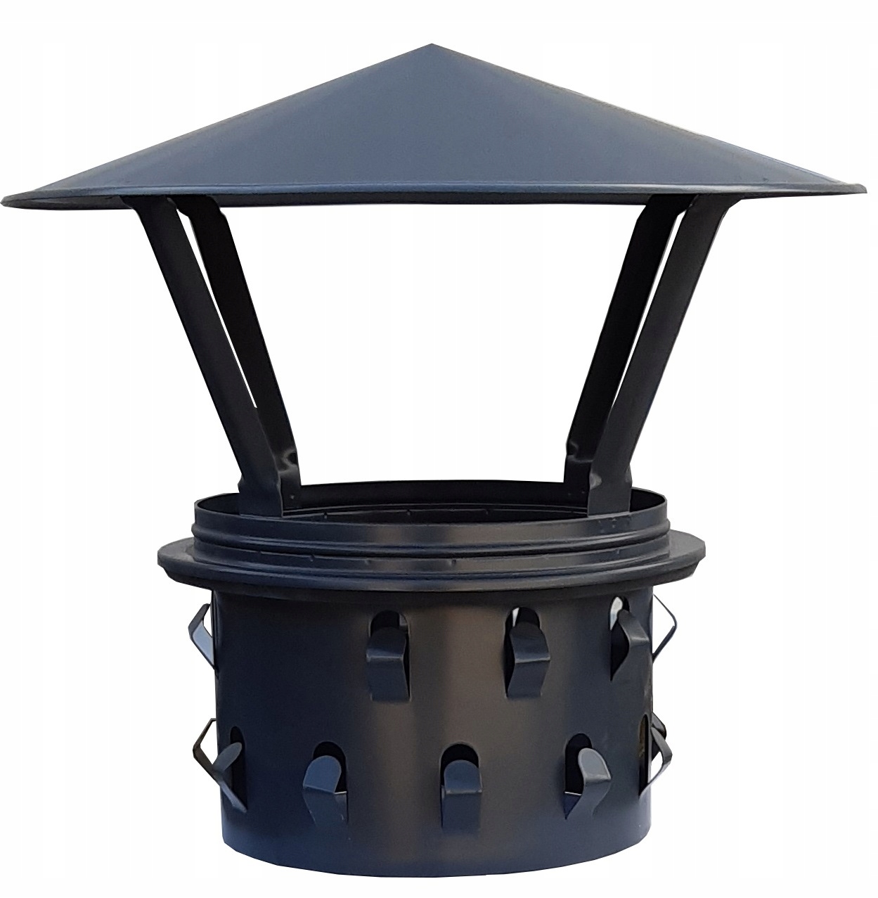 Daszek Fi 200 Systemowy Do Komina Ceramicznego Parasol Grafitowy