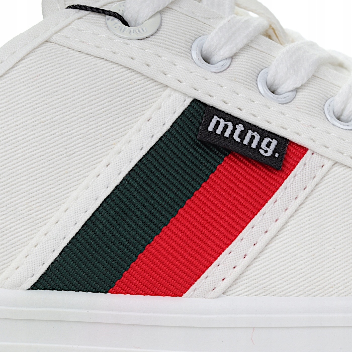 Buty trampki damskie Mustang białe platformy Rozmiar 38