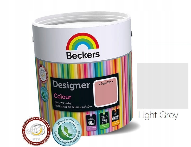 

Farba Beckers Designer Colour Light Grey 5L