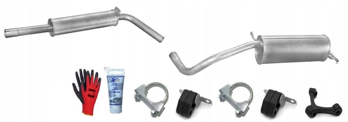 Vw Polo 1.4 (2001-2009) Sada Tlumiče sada Pro Hatchback bonus