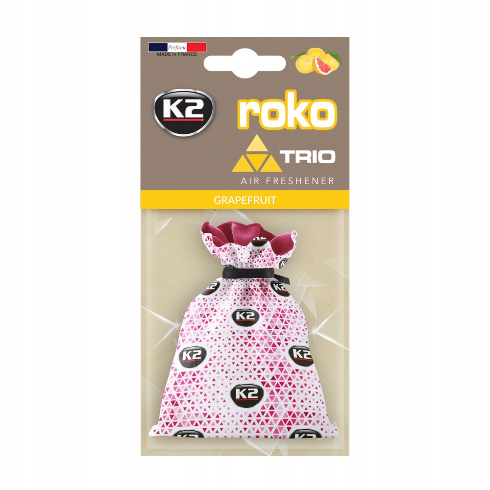 ODŚWIEŻACZ POWIETRZA ROKO TRIO GRAPEFRUIT 25G