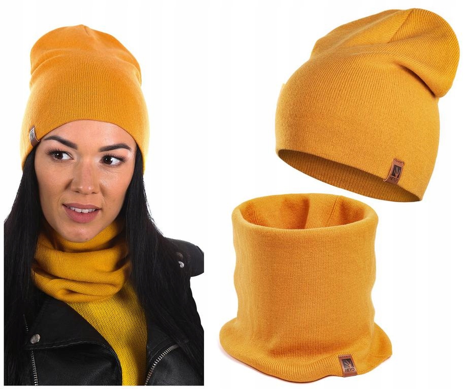 

Komplet Damski Heyo Czapka Damska Zimowa + Komin