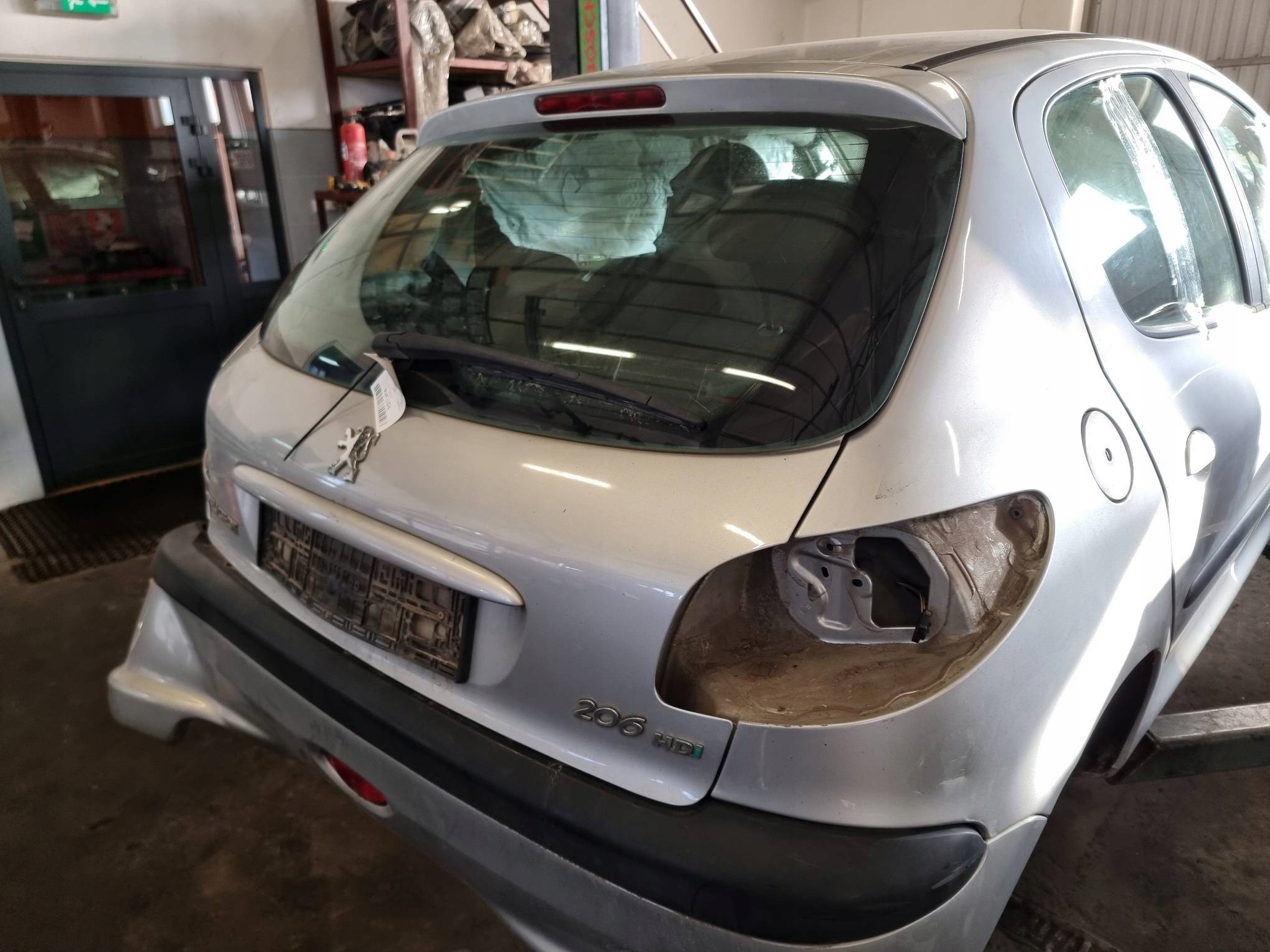 trunk door boot EZR boot door PEUGEOT 206 5D HB