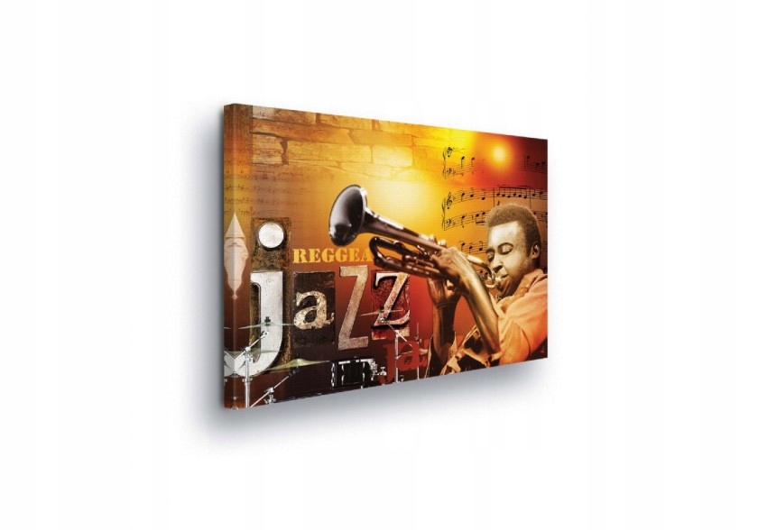 Obraz 100x75 Jazz hudba trubka hudebník vášeň improvizace rytmus blues energie