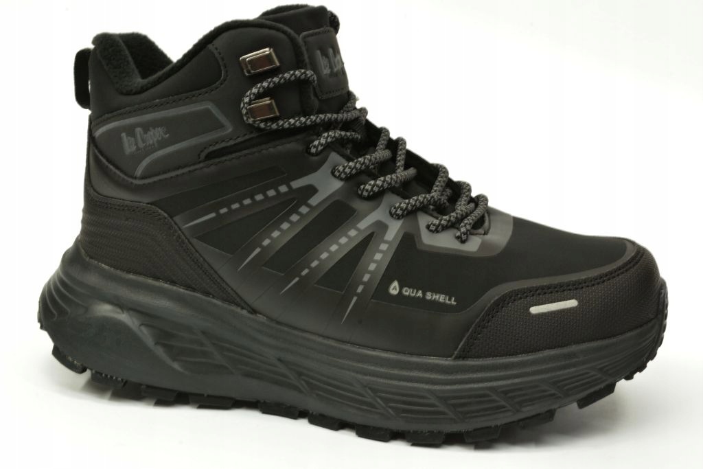 Lee Cooper 4659 vysoké zateplené trekové boty Aqua Shell velikost 40